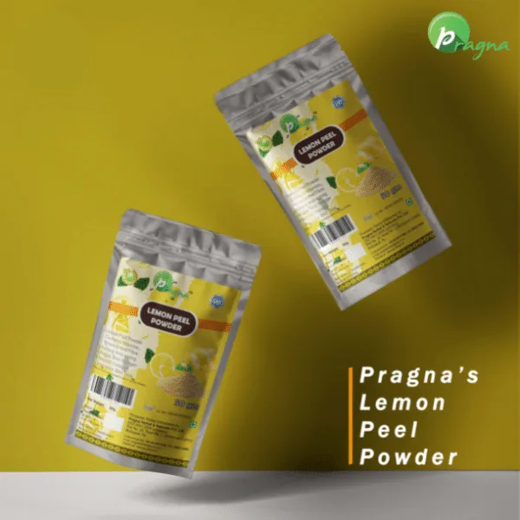 Pragna’s Lemon powder is very low in calories while high in fiber, vitamin C, and D-limonene. It also contains several minerals. - Image 4
