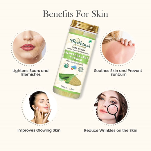 Natural Herbal Organic Aloevera Leaf Powder - Image 4