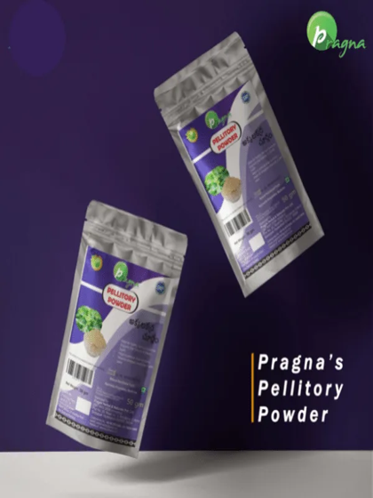 Pragna’s Akkalakarra powder possesses antioxidant and analgesic qualities that improve oral gland and dental health and aids in healthy nervous activity. - Image 4