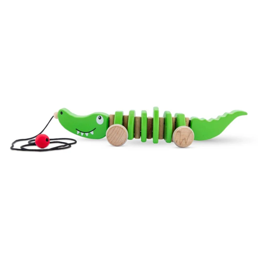 FLYI - Pull Along Play Crocodile Toy for Kids (1+ Years) - Image 3