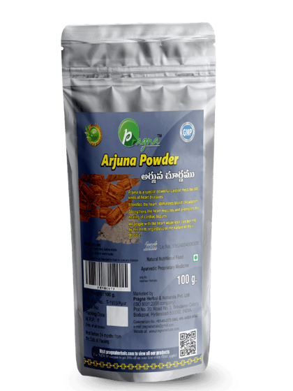 Pragna’s Arjuna Powder helps in the proper functioning of the heart by strengthening the heart muscles - Image 3