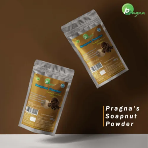 Pragna Soapnut Powder is 100% pure and natural. . The natural surfactant saponin in reetha plant offers foaming properties and soapy texture which helps in clearing dirt, dust and oil in the hair - Image 4