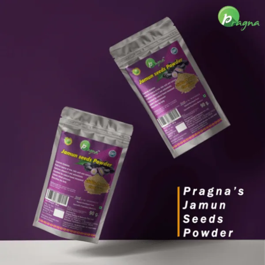 Pragna Jamun Seeds Powder is 100% pure and natural. Jamun seeds can be used to effectively treat a variety of stomach-related disorders. - Image 2