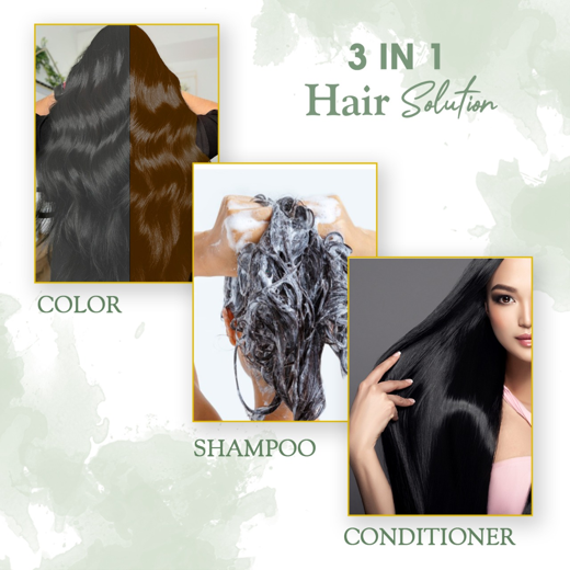 Hair Colour Shampoo- 9RG Burgundy 400ml - Image 4