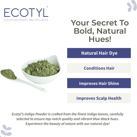 Indigo Powder | Neel Avuri | Natural Hair Dye | Hair Conditioning | 100g - Image 2