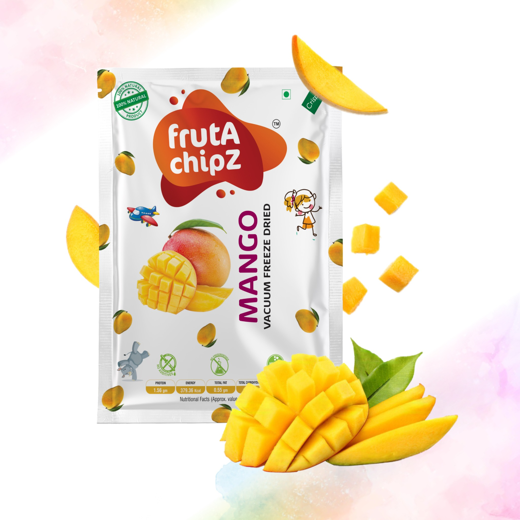 frutA chipZ Freeze Dried Fruit Mango 20 Gms/ Banana 30 Gms/ Pineapple 20 Gms | 100% Natural | Healthy Fruit Chips | Ready to EAT | Crunchy | - Image 3