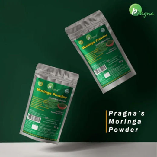 Pragna’s Moringa Powder supports immunity, digestion, and healthy skin. A perfect addition to smoothies, teas, and recipes for overall wellness. - Image 2