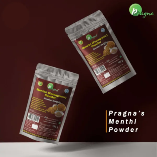 Pragna Fenugreek powder is 100% pure and natural. Reduce the risk of heart and blood pressure conditions. - Image 2