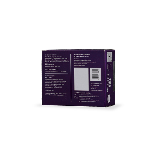 Trio Cylindrical Dhoop Sticks - Image 2