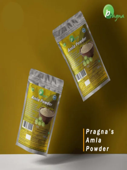 Pragna’s Amla powder is rich in Vitamin C which is helpful in boosting your immune system. It also makes your blood vessels thicker. - Image 4