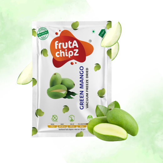 frutA chipZ  Dried GREEN MANGO Replacement for Tamarind | 100% Natural | Sour Mango | Raw Mango for Veg and Non Veg Curries | Pack of 5| 100 Gms - Image 2