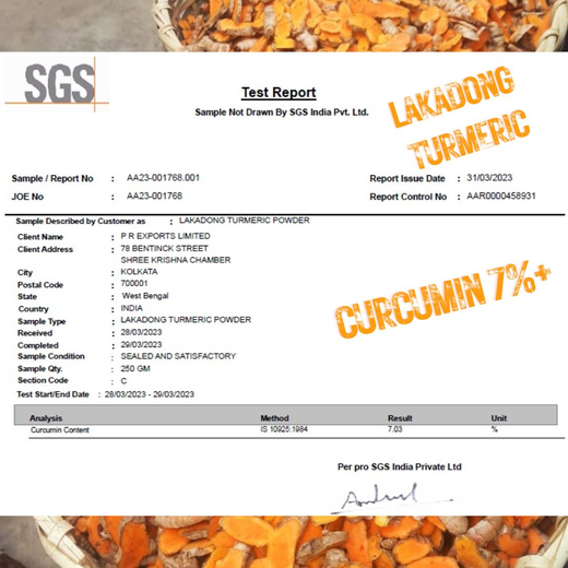 Lakadong Turmeric Powder | 7+% Curcumin | Sourced from Jaintia Hills, Meghalaya 250gm (Pack of 4) - Image 4