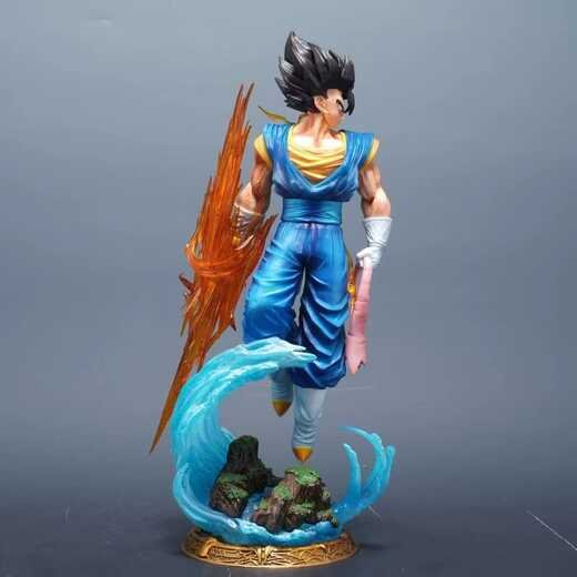 Large Dragon Ball Goku vegeta statute figure