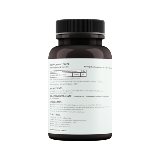 Dr.Patkar's vitamin B12- 60 Veg Capsules - Image 2