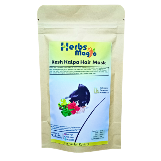 Herbs Magic Keshavriddhi Hair Oil & Kesh Kalpa Hair Mask | Complete Hair Care Duo for increasing Hair Fall