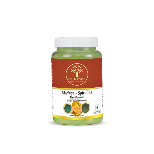 MORINGA SPIRULINA PLUS POWDER 100GM - Image 3