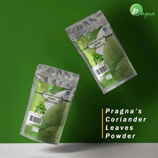 Pragna Coriander leaf powder is 100% pure and natural. FIGHTS INFECTIONS: The antimicrobial compounds in coriander helps fight certain infections and foodborne illnesses. - Image 4
