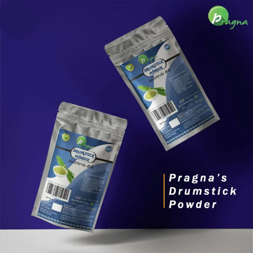 Pragna Drumstick powder is 100% pure and natural. Drumstick Powder is abundant in minerals and antioxidants and is a good source of iron, calcium, vitamin C, and vitamin B6. - Image 4