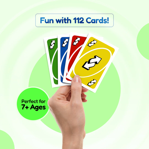 FLYI Strategic Thinking UNO Playing Card Family Fun Game - Image 2