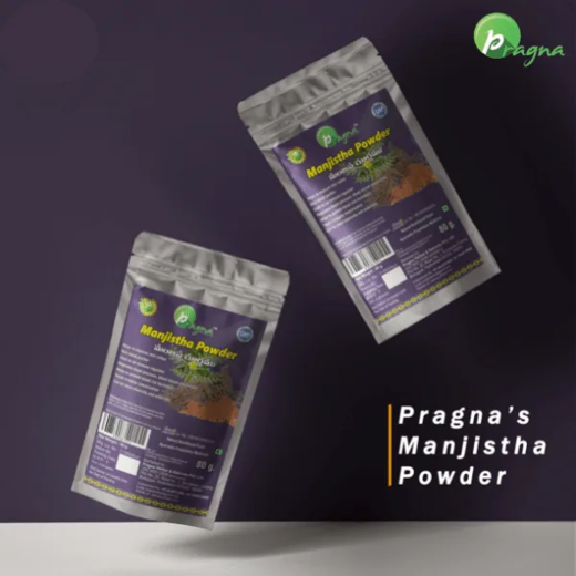 Pragna Manjistha Powder is 100% pure and natural. Manjistha also has the properties of Raktashodhak (blood purifier) and Pitta balance, which help in blood purification and liver function improvement. - Image 4